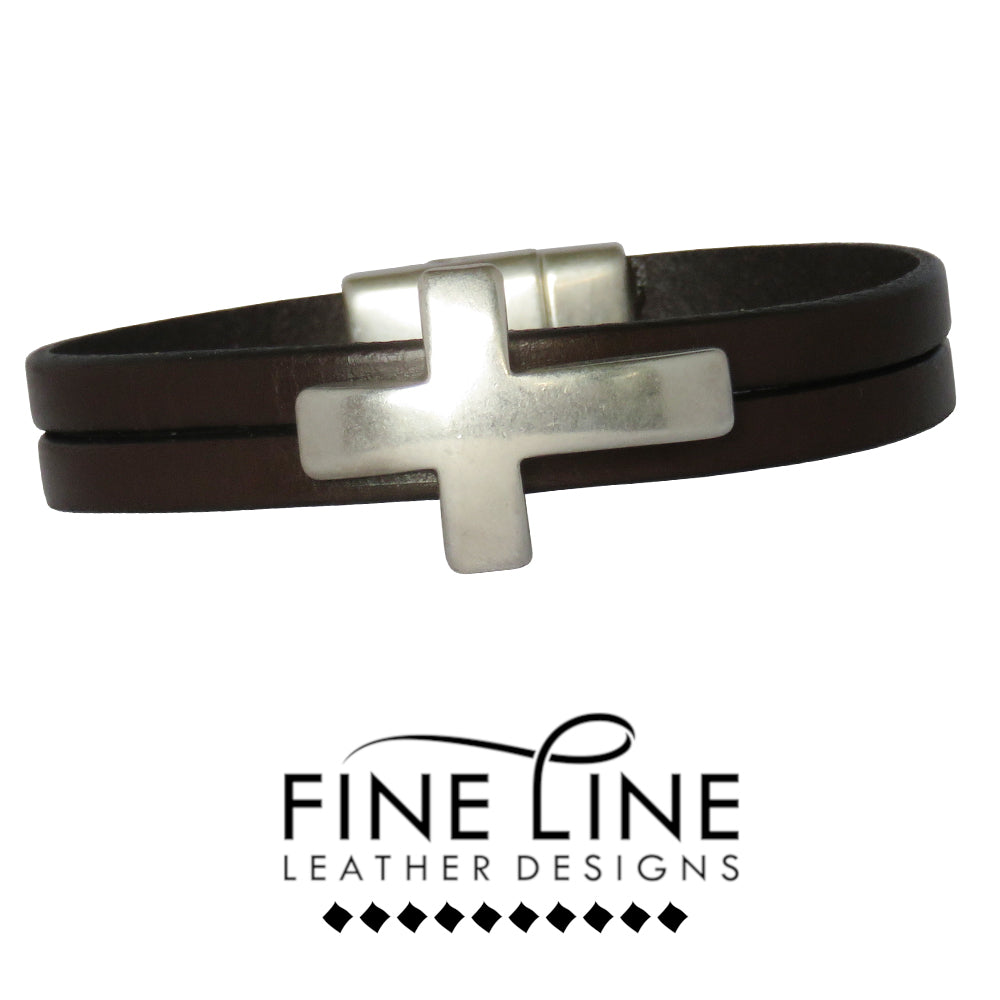 Your Cross To Wear – Fine Line Leather Designs